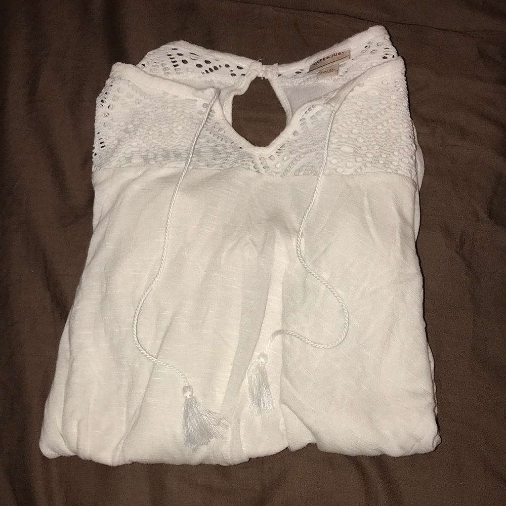 White Long Sleeve Shirt